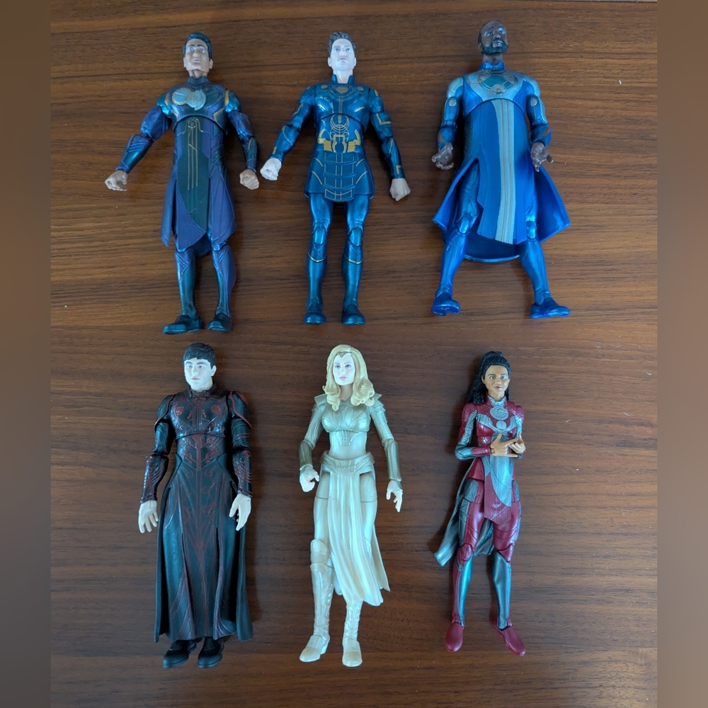 Marvel Legends Lot Of 6 Eternals Figures Only Pre Owned
